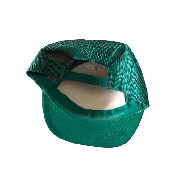 Vintage Henkels & McCoy Cable Plowing Snapback Trucker Hat Cap UA YOUNG - Picture 2 of 3